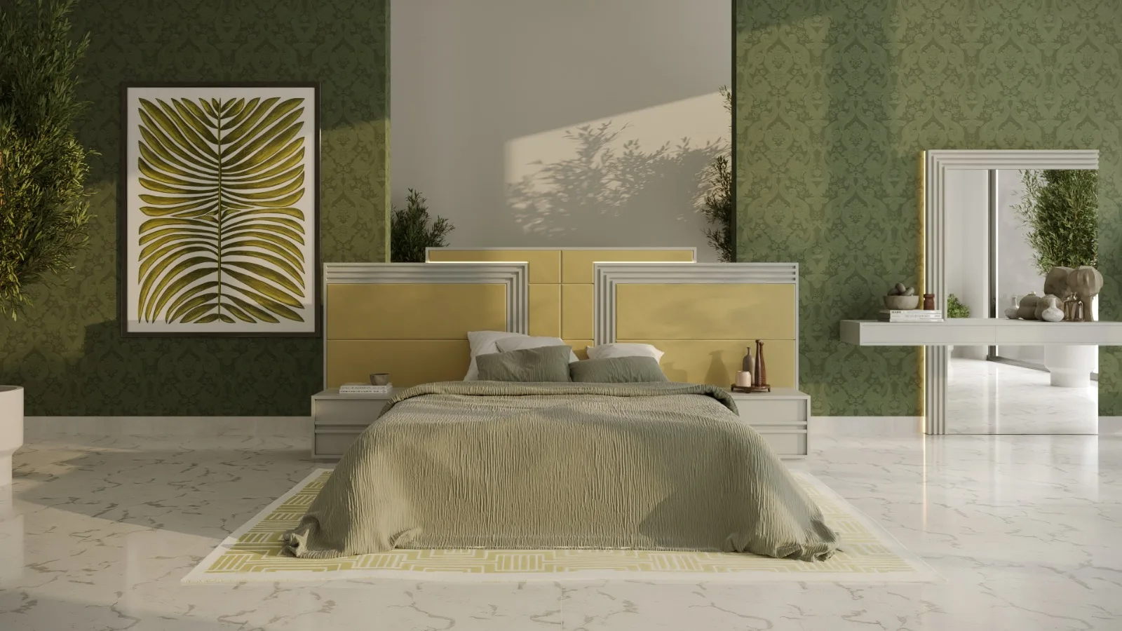 Chambre Aux Tons Sable — vue 2