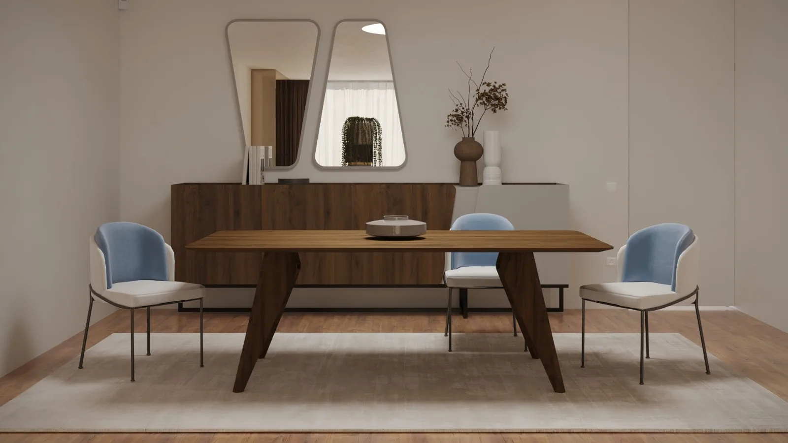 Console Murale Et Panneau Décoratif — vue 2