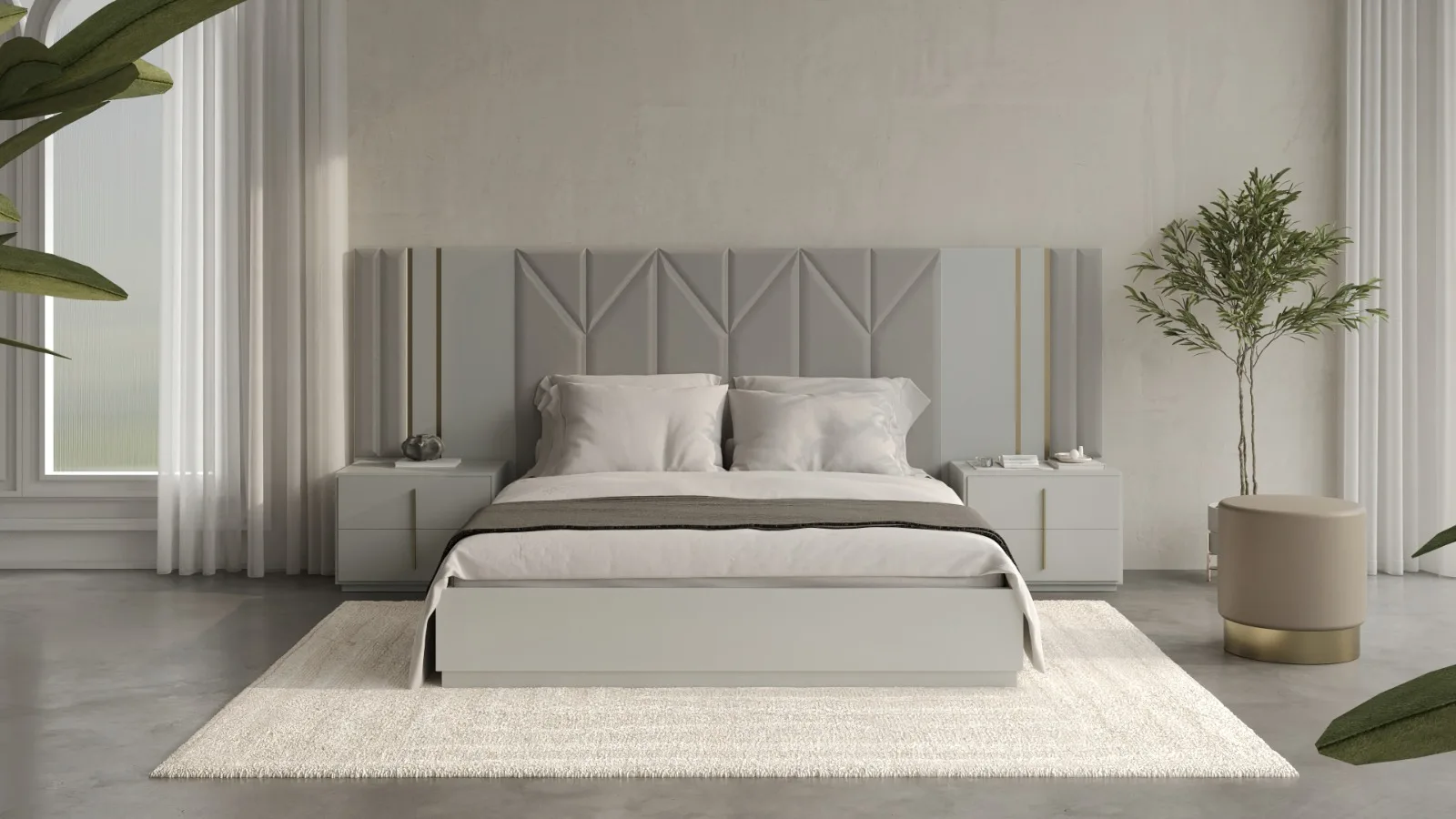 Chambre En Bois Aux Tons Naturels — vue 4