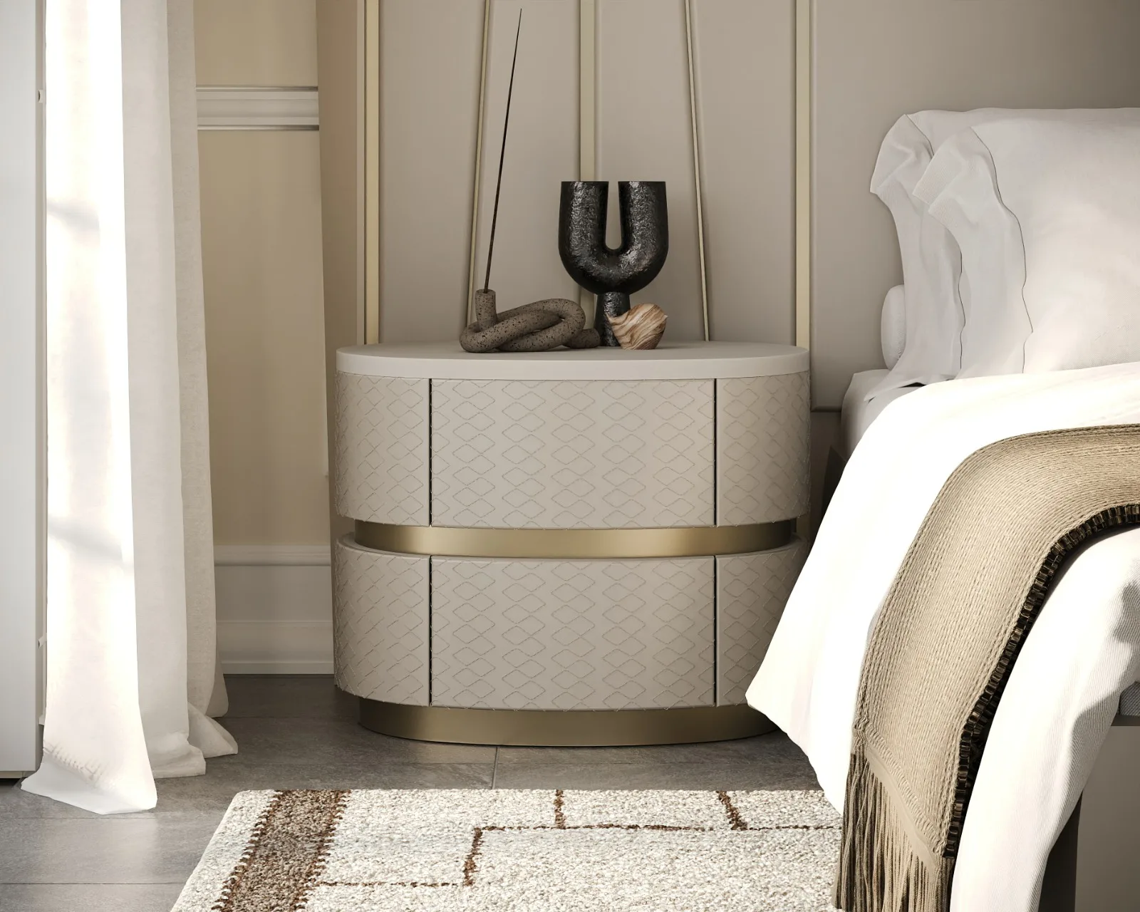 Chambre Aux Finitions Claires — vue 2